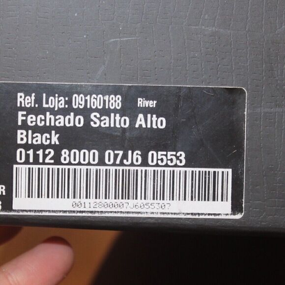 NEW Alexandre Birman fechado Salto Alto Black Heels size 8 - Picture 9 of 11